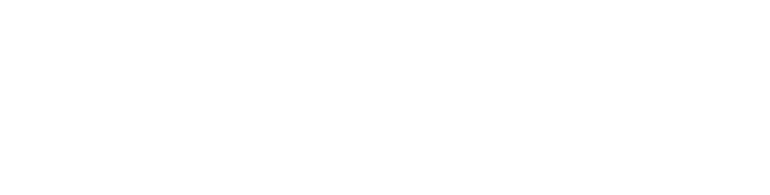 E&R group monochrome logo white